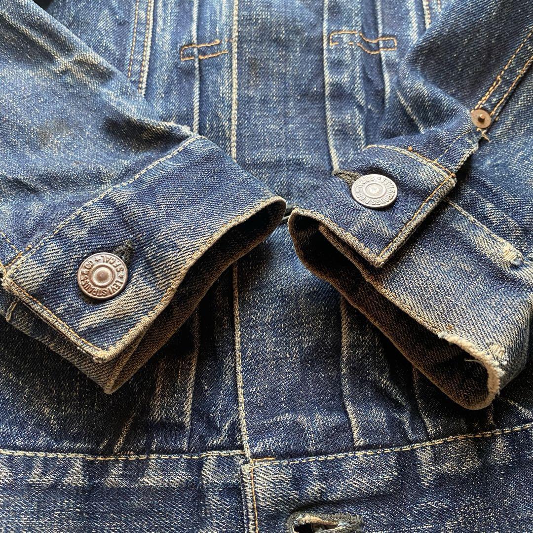 赤ヘル　50s Levi's 507XX2nd ノーリペア　vintage 赤ヘル様専用 50s Levi's 507XX2nd ノーリペア vintage - メルカリ