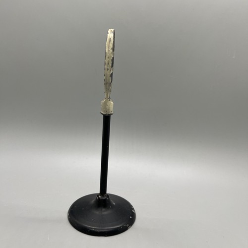 Vintage Electric Cast Iron Toy Round Black White Parking Sign Sf Cal 6.5” 11oz - 第 3/7 張圖片