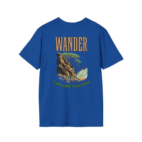 WAnder explORe T-Shirt | Adventure Tee | Hiking Shirt | Wanderlust Gift | PNW - Picture 47 of 65