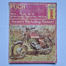 Haynes Repair Manual Puch Sports VS50 VZ50 M50 Sport 1972 Reparaturanleitung 318
