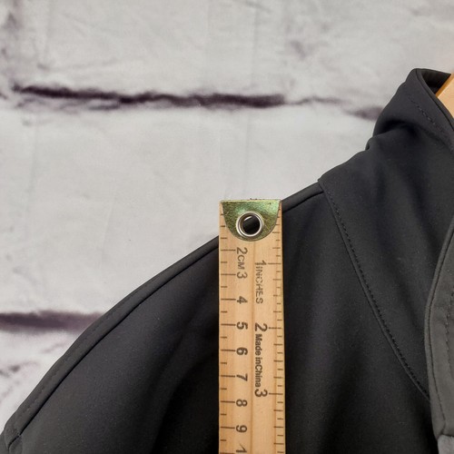 DRI DUCK Jacket Mens Large Waterproof Long Sleeve Full Zip Softshell Black - Picture 4 of 9