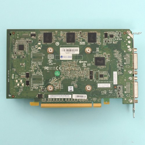NVIDIA Leadtek Quadro 2000 D Video Graphics Card PCI-E X16 1GB DDR5 2x DVI - Picture 3 of 4