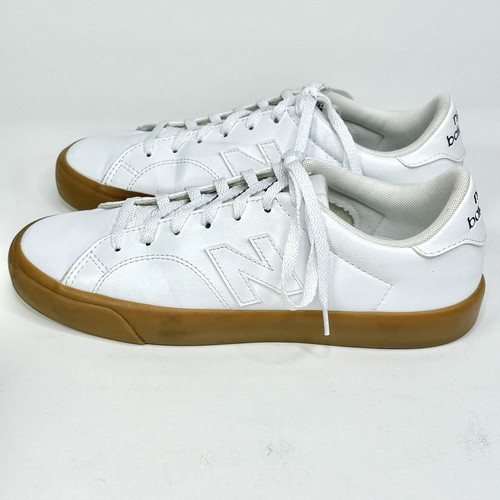 New Balance CT210WWG Pro Court scarpa da tennis in pelle bianca e gomma da uomo taglia 7,5 D - Foto 5 di 19