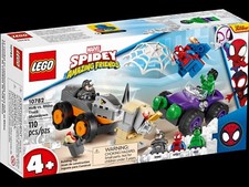 LEGO 10782 Spider-Man Hulk vs. Rhino Truck Showdown New Sealed Retired Marvel