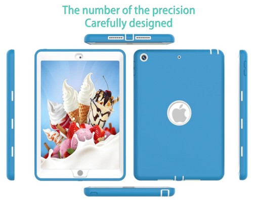 iPad 9th 8th 7th Generation Case10.2" Kids Built-in Screen Protect Silicone Case - 第 82/95 張圖片
