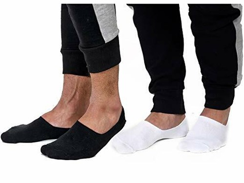 MENS COTTON RICH INVISIBLE LOAFER BOAT TRAINER FOOTSIES LOW CUT SHOE LINER SOCKS - Picture 1 of 22