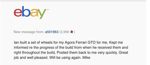 Agora models Ferrari 250 GTO, Wheel building service. - Picture 14 of 15