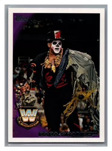 2010 Topps WWE - #87 Papa Shango