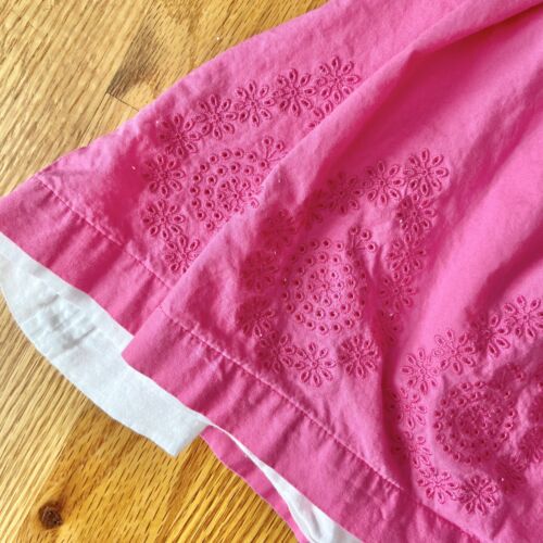 Vestito bambina Carters taglia 6 mesi senza maniche occhielli floreali cotone rosa - Foto 3 di 6
