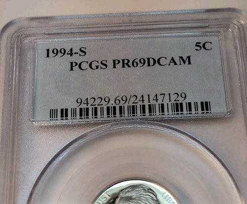 1994-S 5C PCGS PR69DCAM - Bild 6 von 9