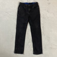 Boys Levi 502 Size 12 Regular 26x27 Black Pants Adjustable Waistband