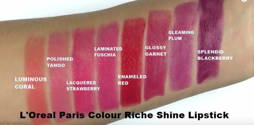L'Oreal Colour Riche Shine Lipstick Brand New Pick Your Shade - Picture 2 of 16