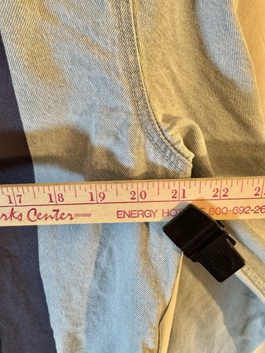 Zara Denim shirt relaxed fit fast construction Size Medium M - Picture 13 of 15