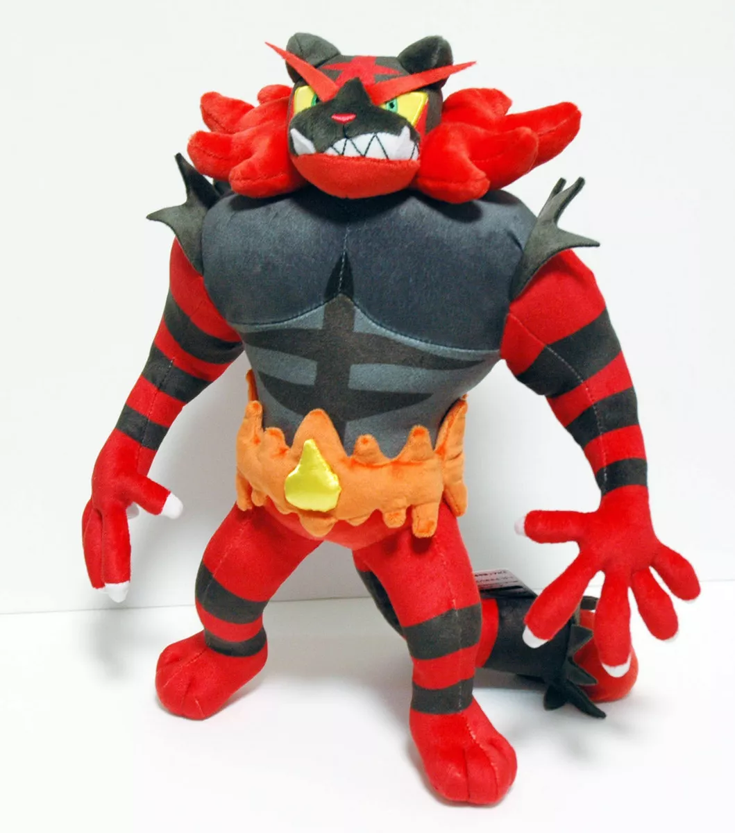 Pokemon Center Original Plush Doll Incineroar Gaogaen