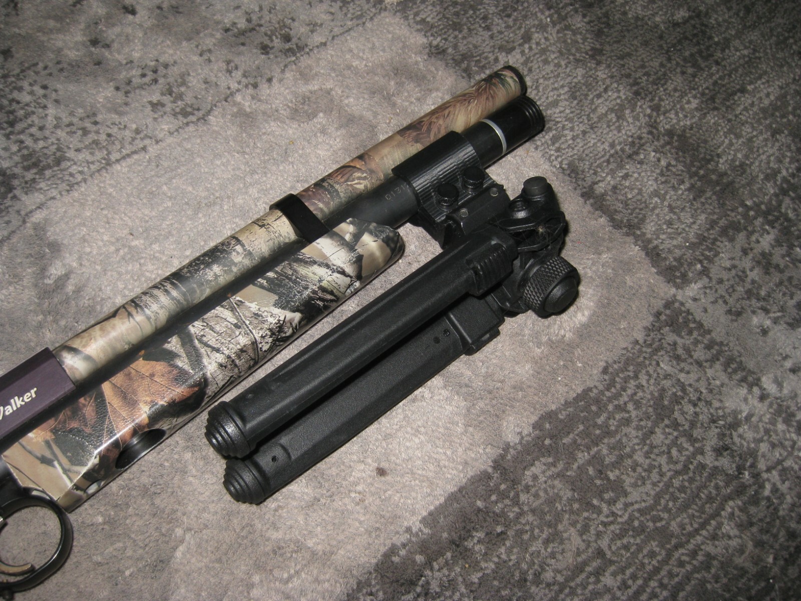 3D PRINTED ABS CLAMPON PICATINNY RAIL FOR BENJAMIN® MARAUDER® PISTOL