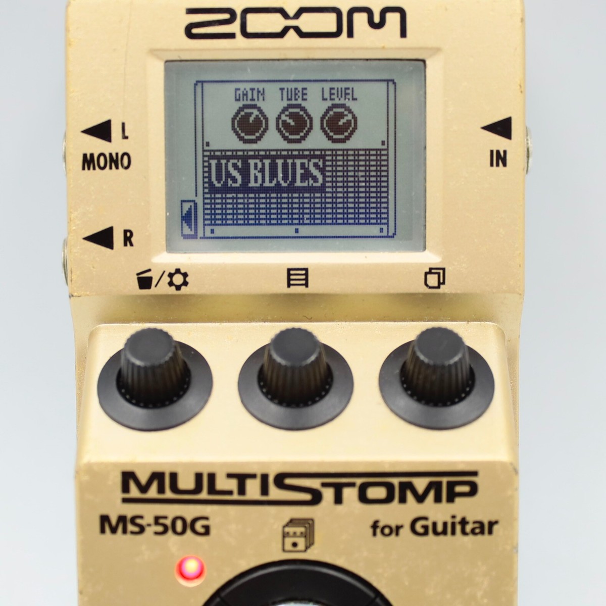 ZOOM MULTISTOMP MS-50G 限定版ゴールド ZOOM MS-50G MultiStomp Limited Gold Guitar Multi Effect