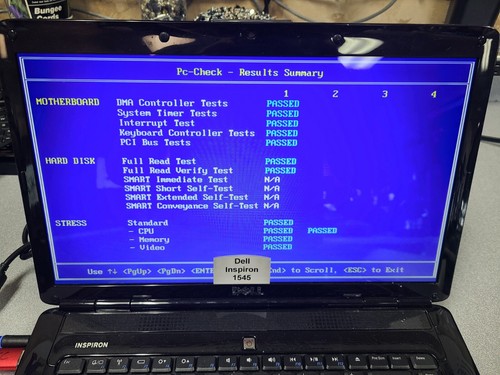 Dell Inspiron 1545 Laptop Motherboard T4300 - Picture 6 of 7