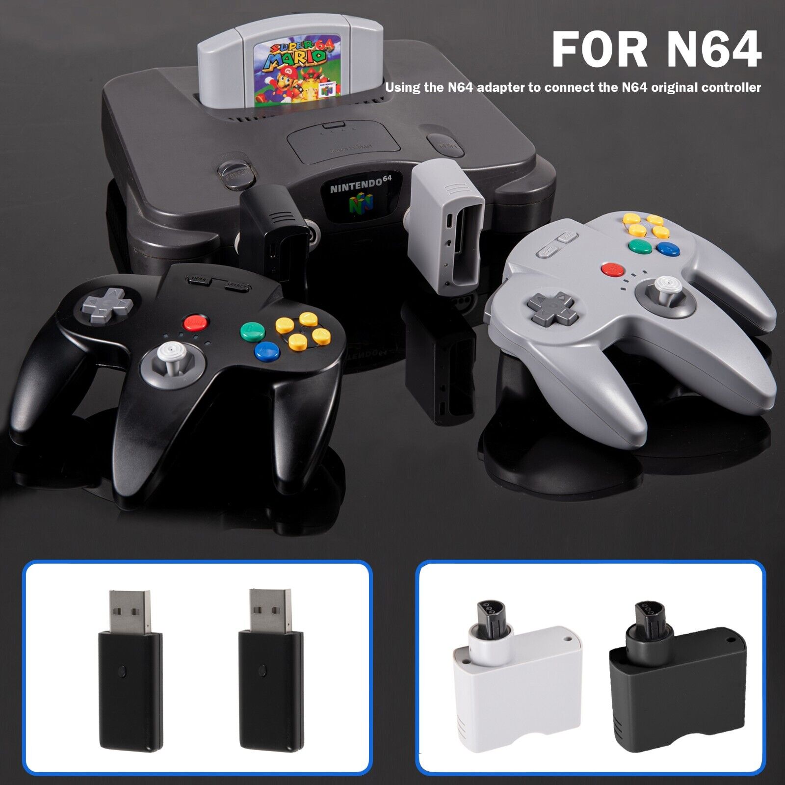 N64 - Adaptateur Micro - Exclu web – Matos and Games