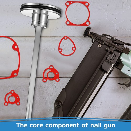 Kit de reconstrucción para atornillador de pistón Hitachi pistola de clavos de aire piezas junta sello reparación - Imagen 5 de 7