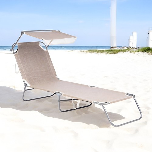 Kinderbett Klappbar Portable Mit Sonnenschirm Einstellbare Stoff Textilene - Bild 10 von 16