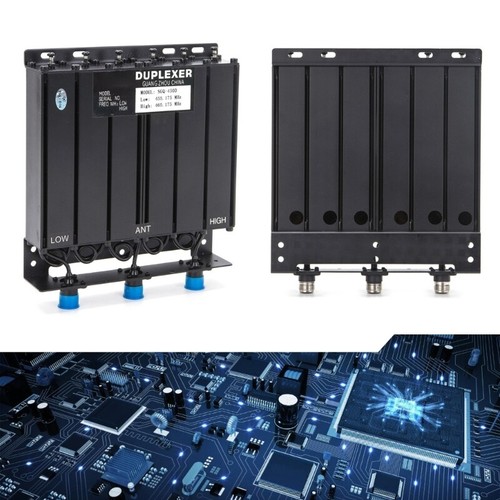UHF400-470MHz 50W Duplexer for Radio Repeaters Female Connector Duplexer - Photo 2/7