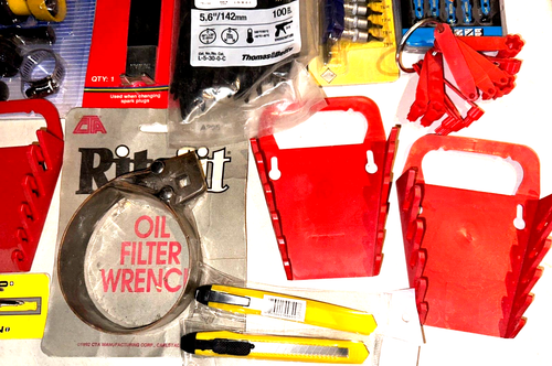 SCATOLA LOTTO ATTREZZI, PRESE TORX, FASCETTE, CHIAVI, ECC. + EXTRA COME DA FOTO - Foto 6 di 6