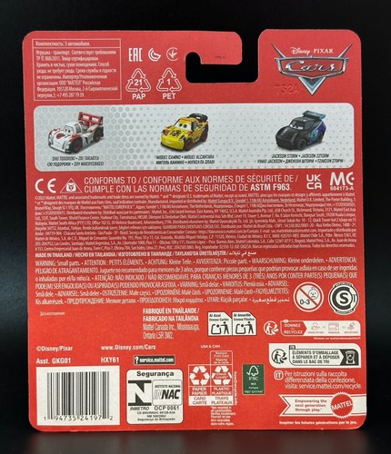 U-PICK Disney Pixar Cars GRC Paquete de 3 Lightning McQueen Cruz Ramírez Jackson Storm - Imagen 23 de 23