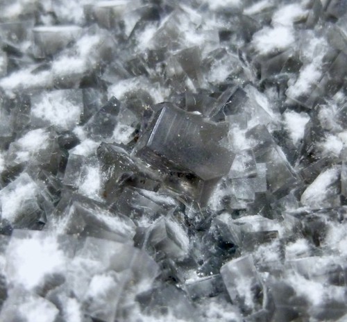 LARGE PLATE OF FLUORITE CRYSTALS - NEWLANDSIDE QUARRY, WEARDALE, UK - Picture 5 of 5