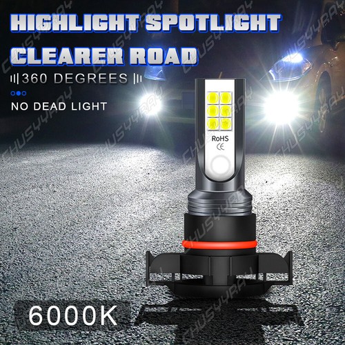 For Jeep Grand Cherokee 2017-2020 Combo LED Headlight Fog Light Bulbs KIT - Picture 9 of 11