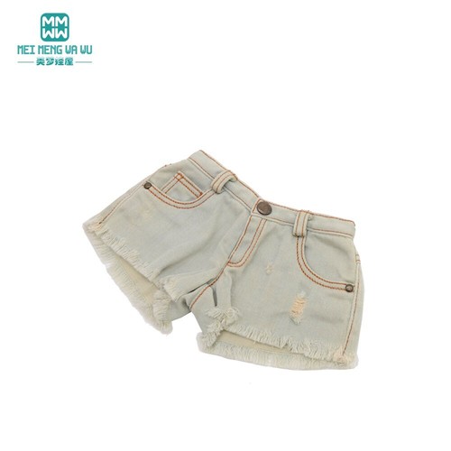 Abbigliamento per bambola pantaloncini denim giacca adatta 58-60 cm 1/3 1/4 BJD DD SD DDL - Foto 37 di 46