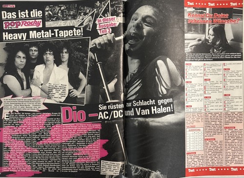 Pop Rocky 16/1984 - Elvis Presley NENA Nik Kershaw YES Nino De Angelo DIO Prince - Bild 14 von 16