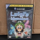Nintendo Luigi's Mansion GameCube Player's Choice Manual Included