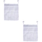  2 Pieces Badespielzeugspeicherbeutel Badewannenspielzeug Aufbewahrung