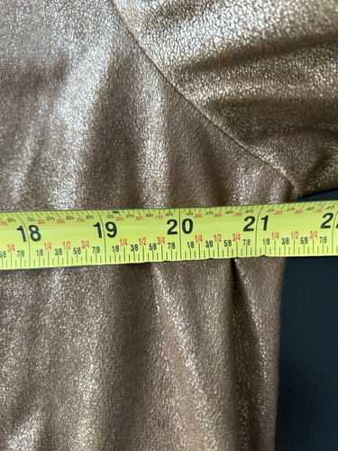 Woman’s Vtg Bomber Jacket 14 Lightweight Brown sheen Full zip 90’s Retro - Picture 18 of 18