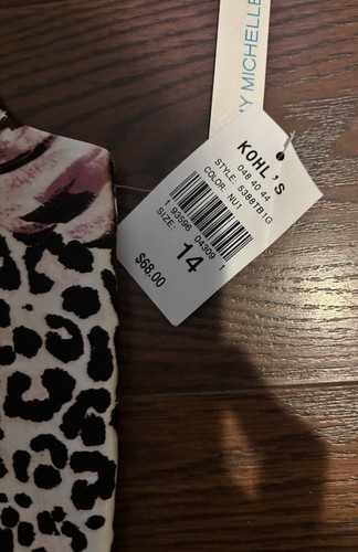 Sequin hearts girls Leopard Print Tank Size 14 New W/tags - Picture 4 of 4