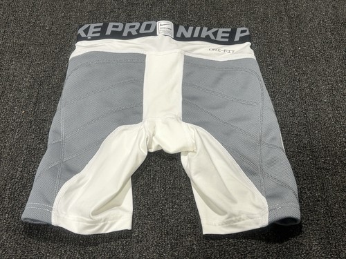 Nike Pro Shorts Youth Boys Medium White MLB Baseball Waist - Picture 9 of 16