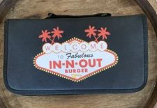 IN-N-OUT BURGER Collectible CD/DVD Storage Case In & and Out Holds 48 Discs