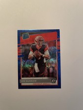 2020 Panini Donruss Optic - Rated Rookies Joe Burrow #151 Blue Scope Prizm (RC)