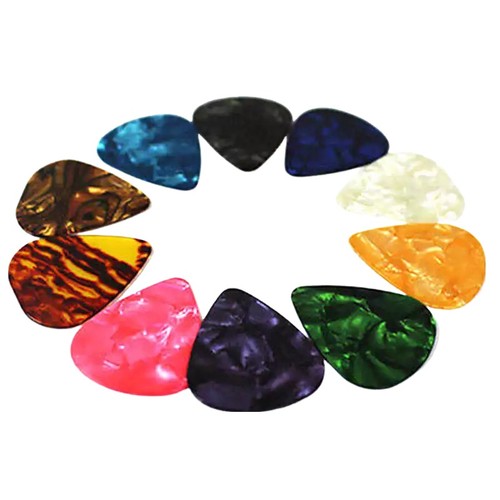 10X Acoustic Bulk Guitar Pick Plectrum Celluloid Electric Smooth 0.46mm 9 - Imagen 15 de 15