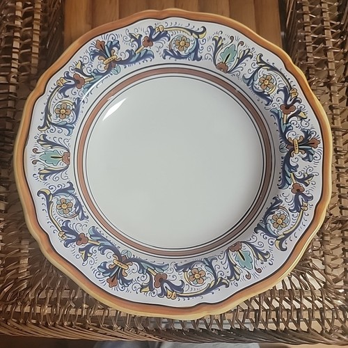Sur La Table Nova Deruta breiter Rand 9,5" Pasta Suppe Schüssel Italien
