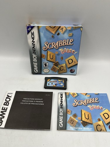 Scrabble Blast (Nintendo Game Boy Advance, 2005) Complete - Tested - Picture 4 of 15