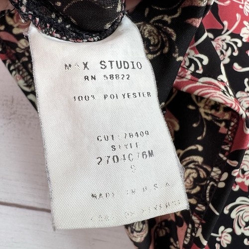 Vintage Max Studio Floral Multicolor Blouse Size S Y2K Fairy Grunge - Picture 8 of 10