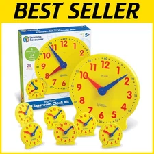 Time Concepts Learning Kit - Math Manipulatives for Kids