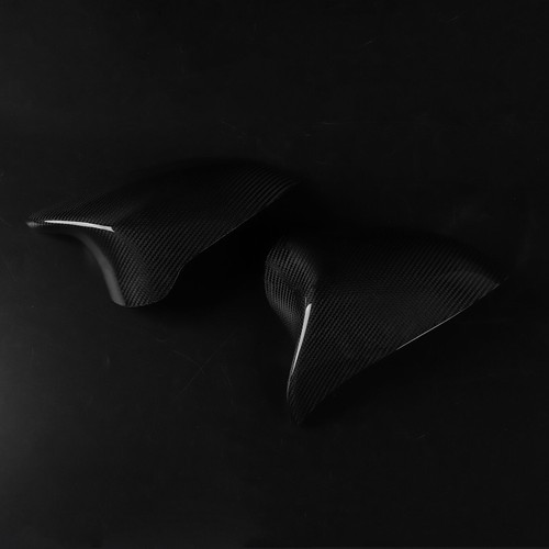 2x Real Carbon Fiber Side View Mirror Covers Cap For 2015-2020 BMW M3 M4 F80 F82 - Picture 11 of 16