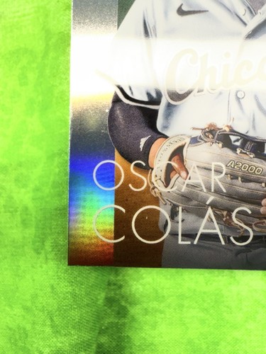 Oscar Colas - Modern Prospect - 2023 Bowman Chrome #MP-8 Chicago White Sox - Foto 6 di 11