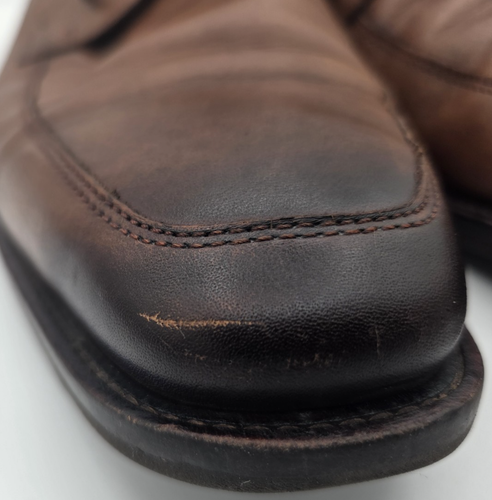 ECCO Herren Calcan Leder Slipper Elegant Schuhe Größe 13 – Komfort Halbschuhe - Bild 9 von 9