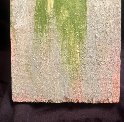 Angel Wings Rustic Wood Decor Spiritual Art Painting Farmhouse 12.5”x4” - Picture 3 of 9