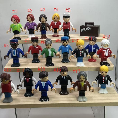 BRIO World Train Engine & Figures - Wooden Railway Toys, Accessories,Kids Play - Picture 2 of 60