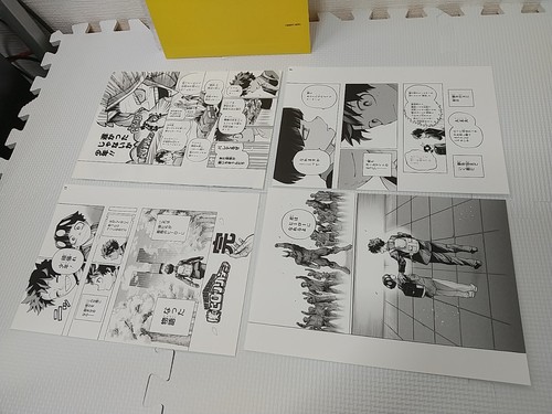 My Hero Academia Final episode digital manuscript print mini Kohei Horikoshi - Picture 8 of 10