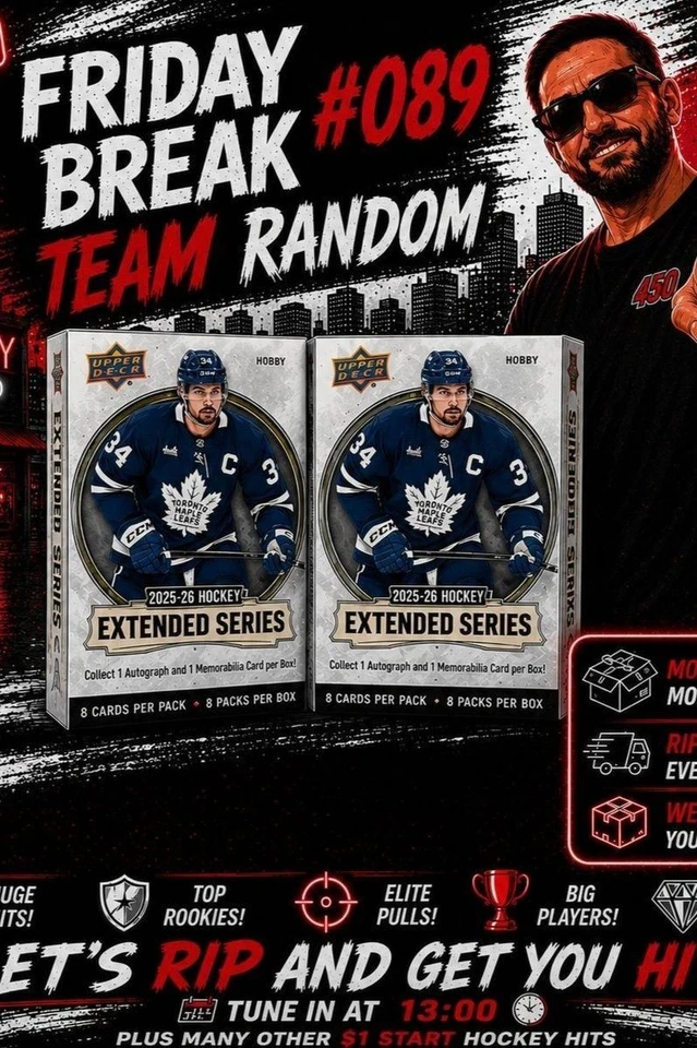 $1 AUCTIONS! LIVE HOCKEY BREAK + PENNY DROP! – BREAK #134